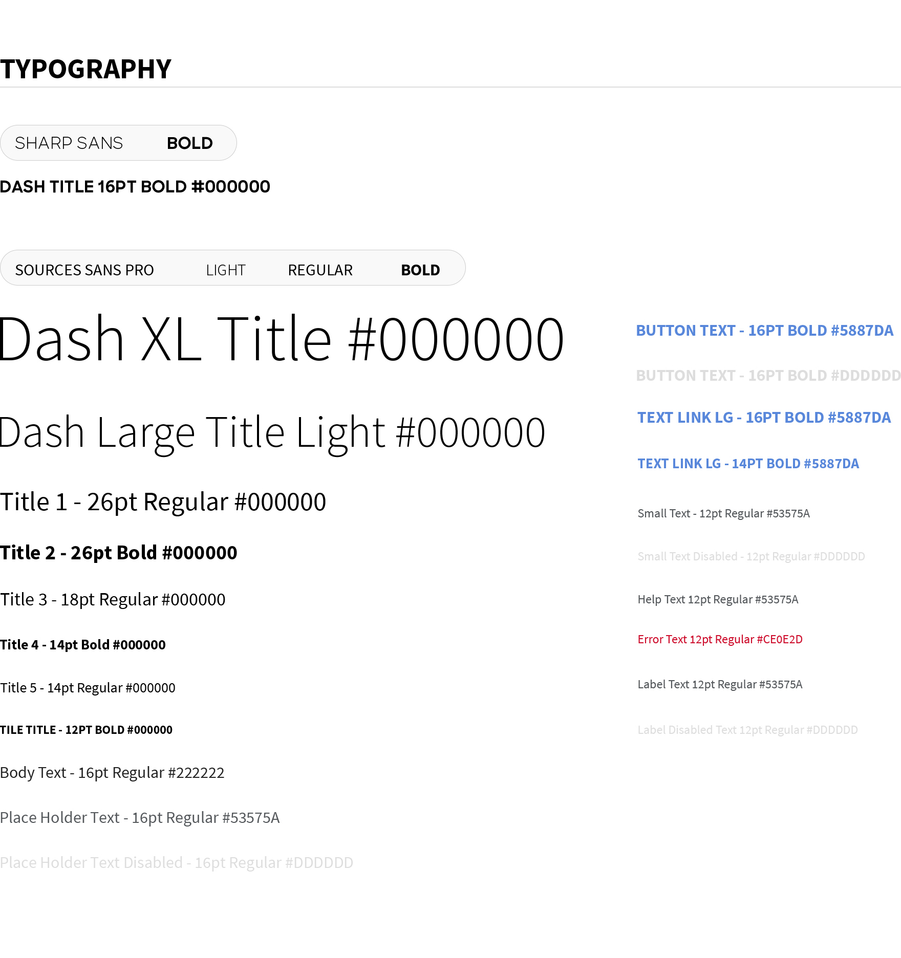 Design system and visual foundation 1