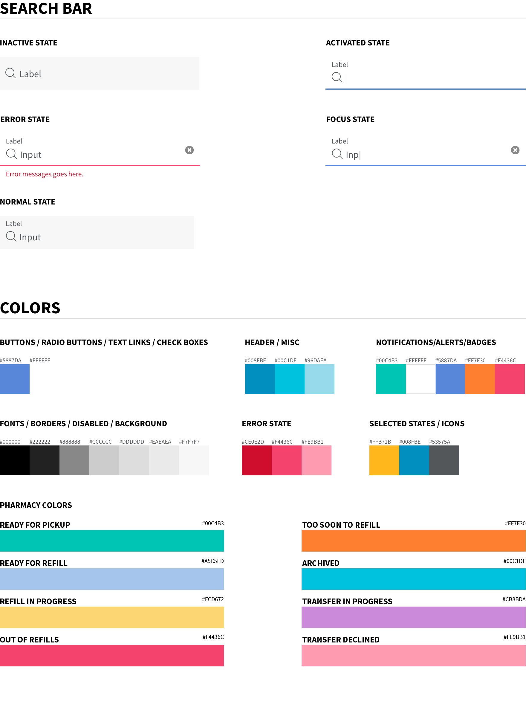 Design system and visual foundation 3